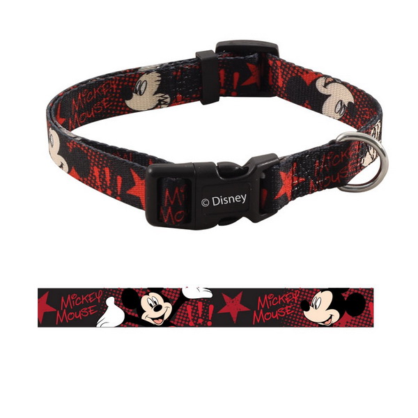 Ошейник для собак DISNEY Mickey M, нейлоновый, 20*350-500 мм