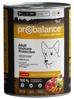 ProBalance корм конс.д/соб 850гр говядинаAdult Immuno Protection
