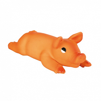 Игрушка для животных TRIXIE Поросенок резиновый, малый, 23 см